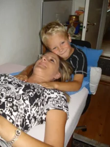 Child giving Reiki